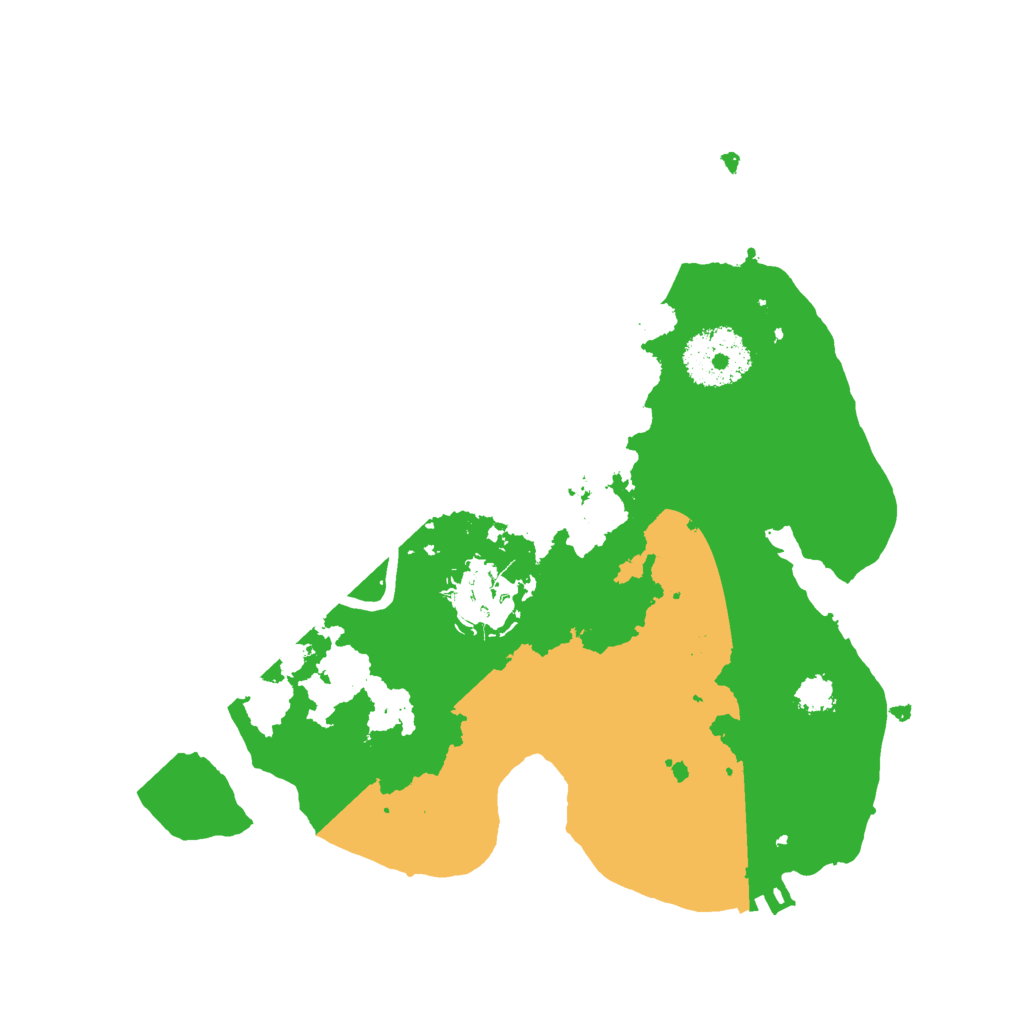 Biome Rust Map: Procedural Map, Size: 2500, Seed: 1723526184