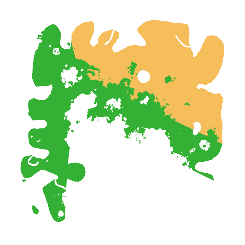 Biome Rust Map: Procedural Map, Size: 3500, Seed: 58139287
