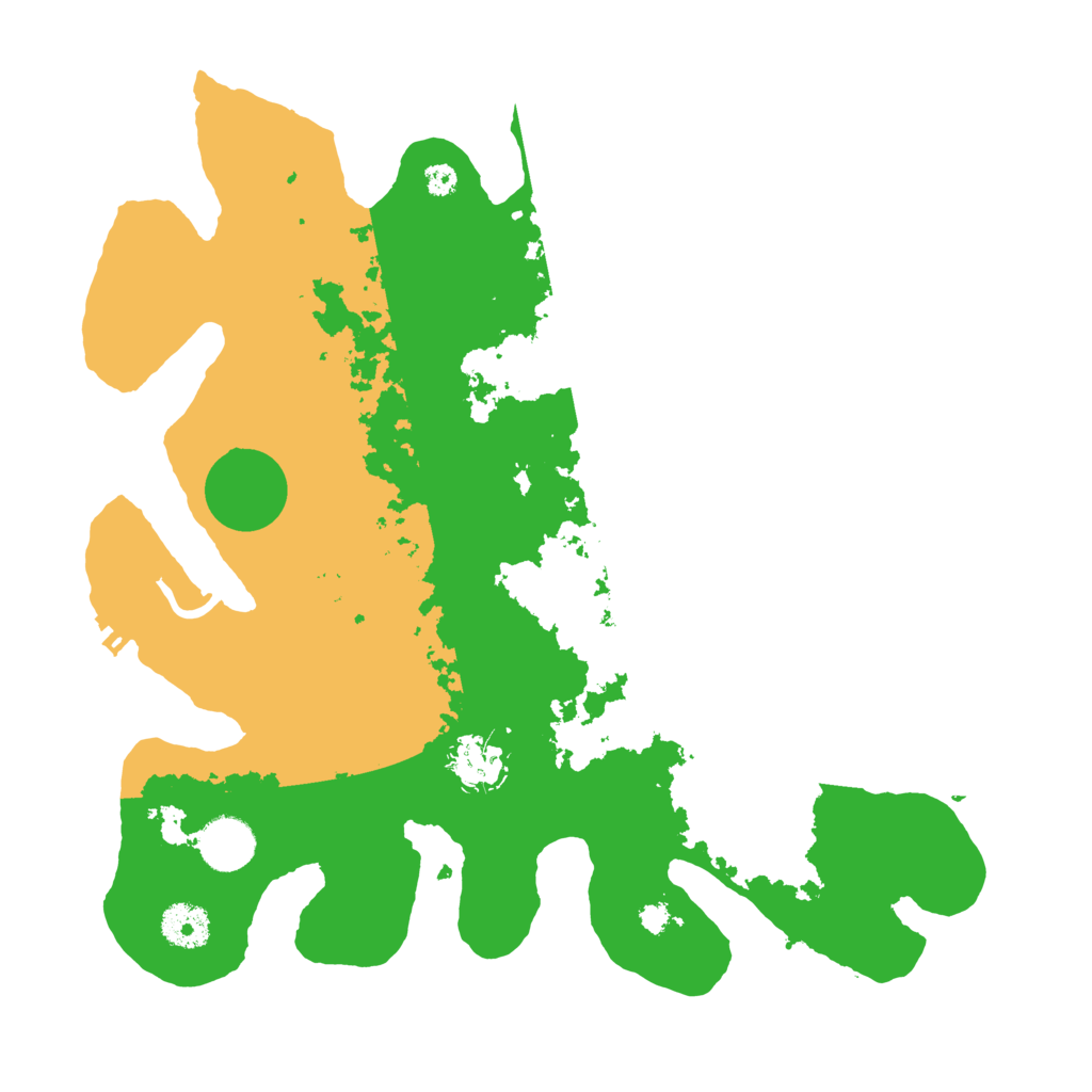 Biome Rust Map: Procedural Map, Size: 3500, Seed: 653015409