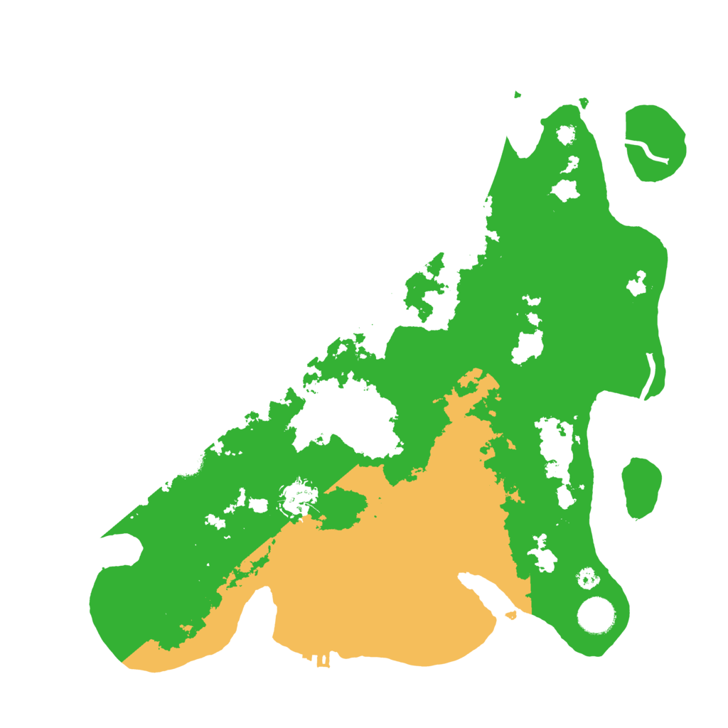 Biome Rust Map: Procedural Map, Size: 3475, Seed: 8881245