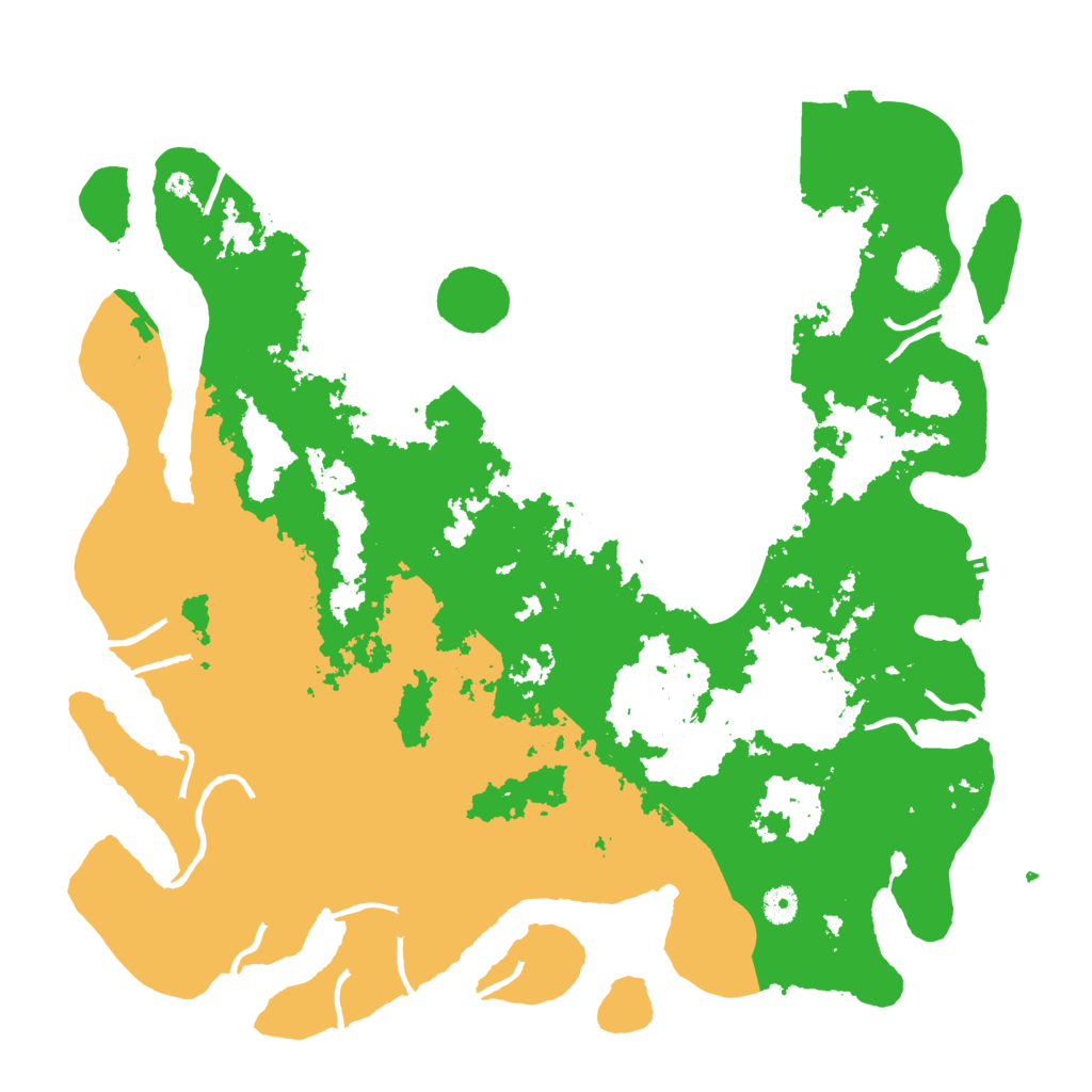 Biome Rust Map: Procedural Map, Size: 4500, Seed: 953680666