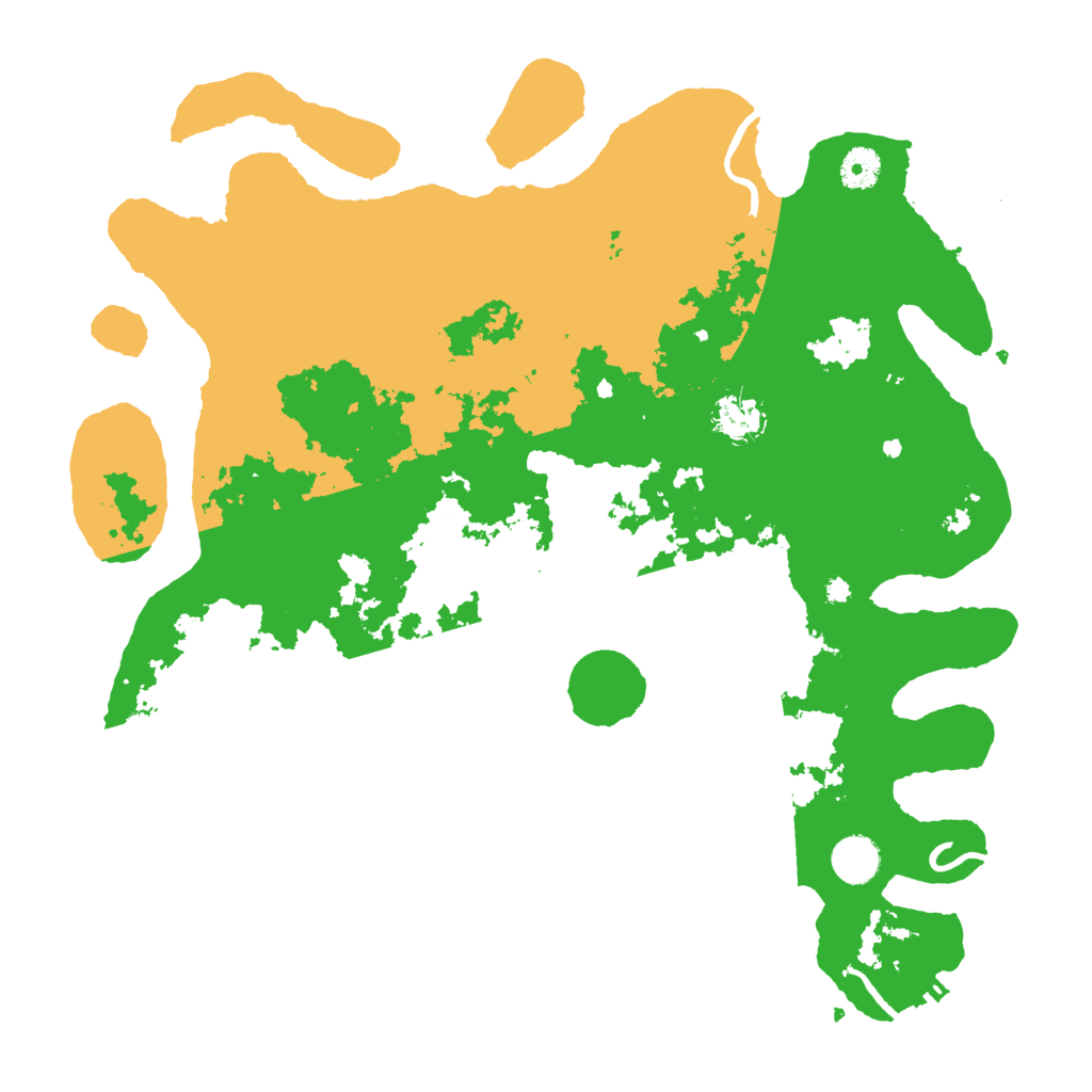 Biome Rust Map: Procedural Map, Size: 4000, Seed: 405443261