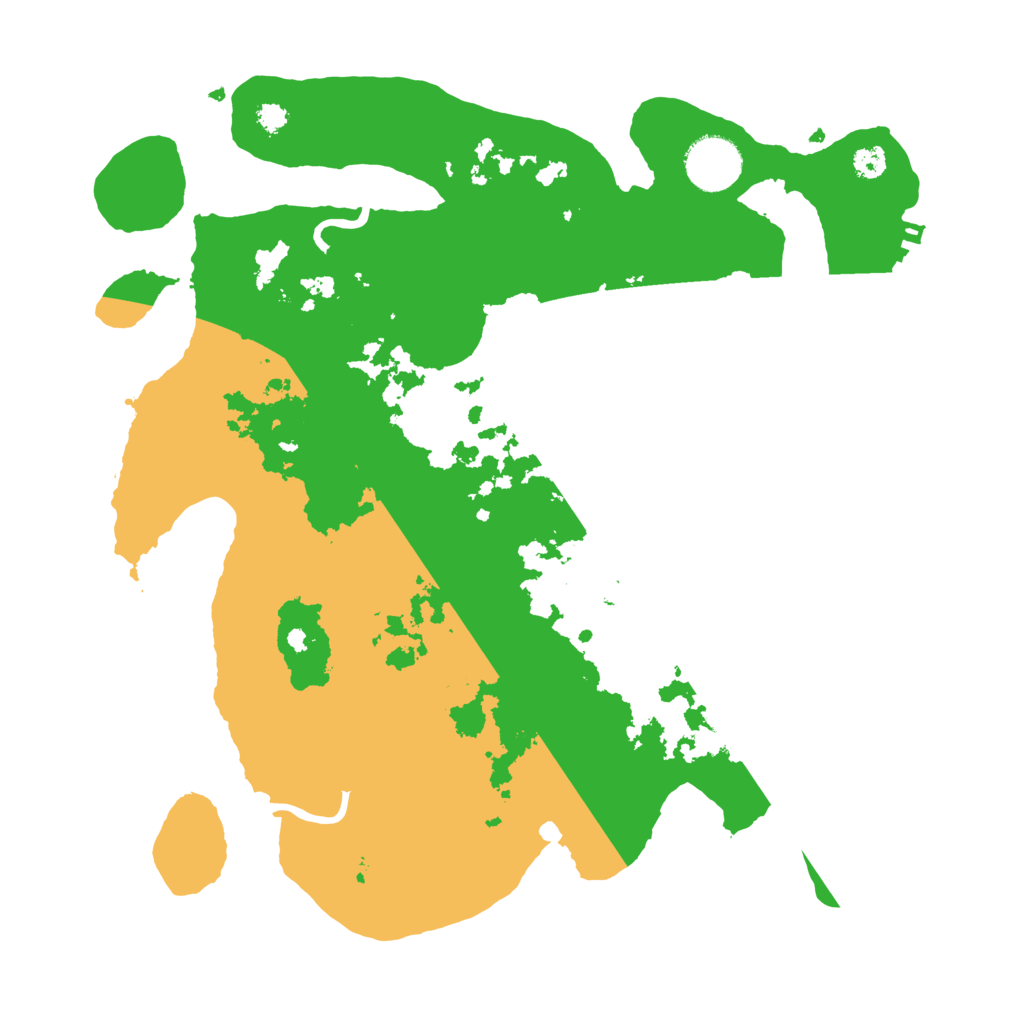 Biome Rust Map: Procedural Map, Size: 3250, Seed: 684445048