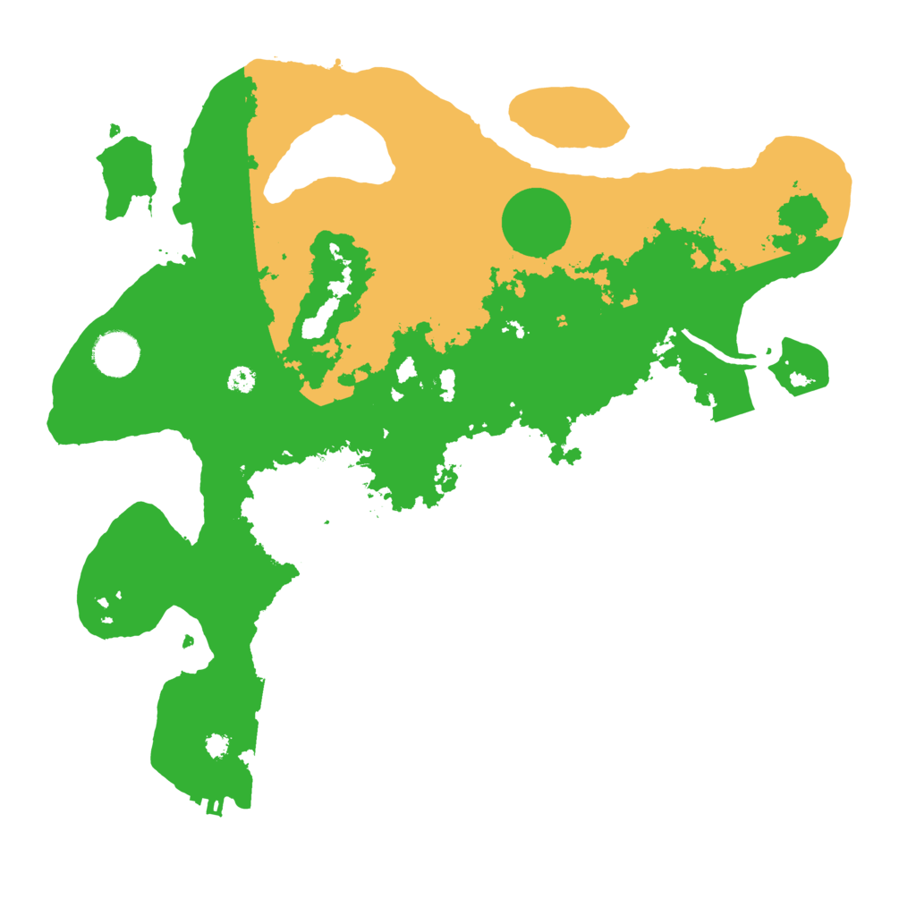 Biome Rust Map: Procedural Map, Size: 3500, Seed: 1744927535