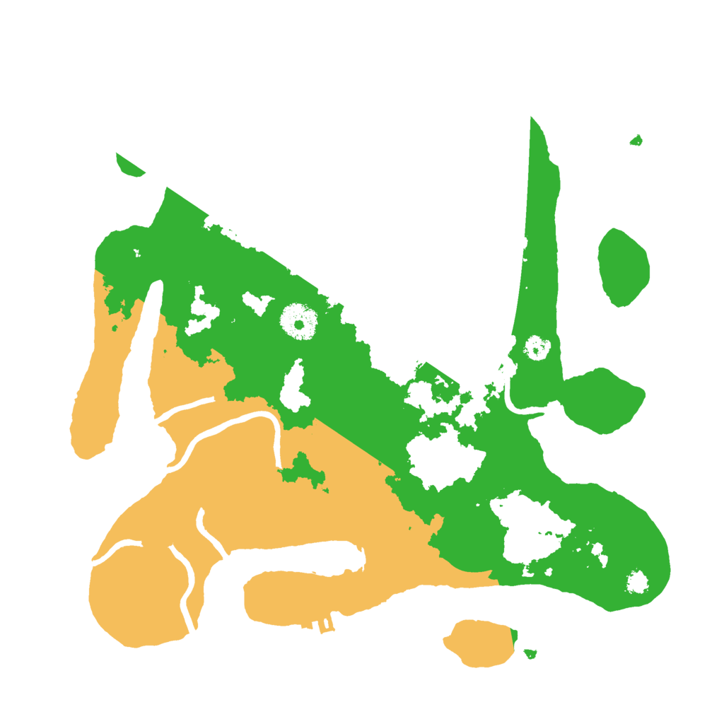 Biome Rust Map: Procedural Map, Size: 3000, Seed: 191217