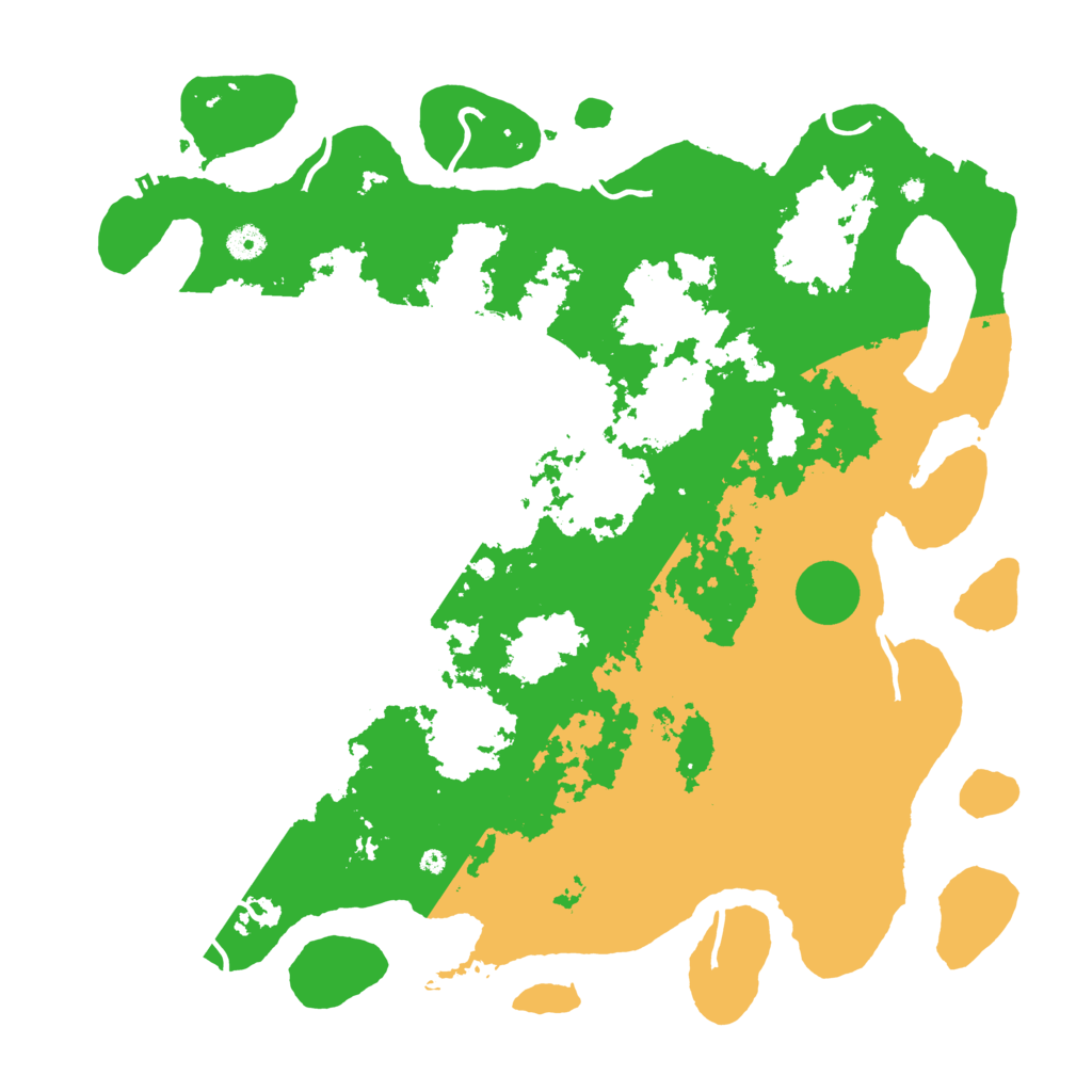 Biome Rust Map: Procedural Map, Size: 4500, Seed: 1580408745