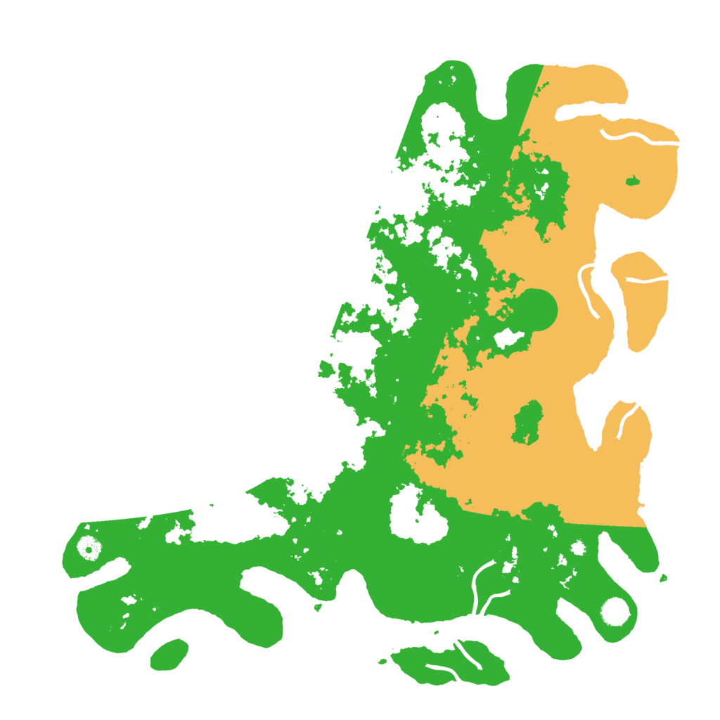 Biome Rust Map: Procedural Map, Size: 4500, Seed: 1802958433