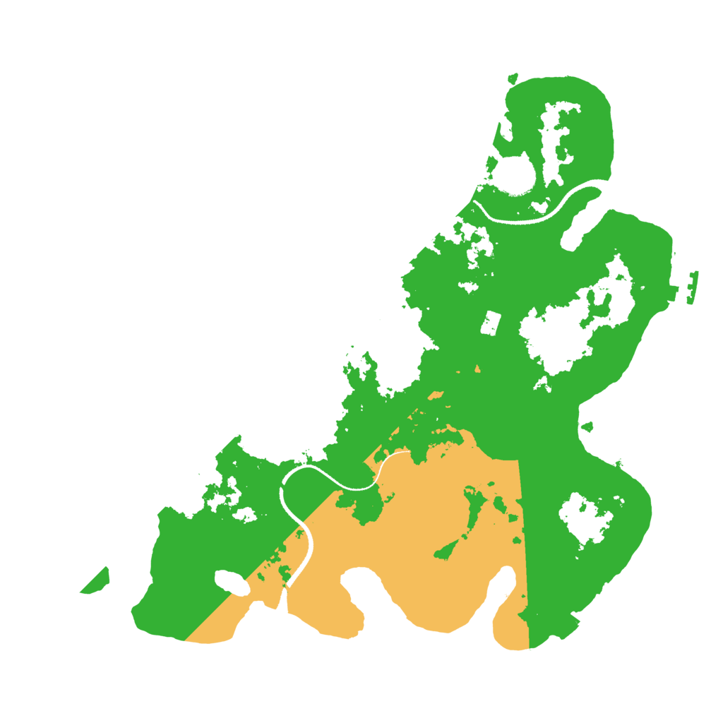 Biome Rust Map: Procedural Map, Size: 3250, Seed: 4623