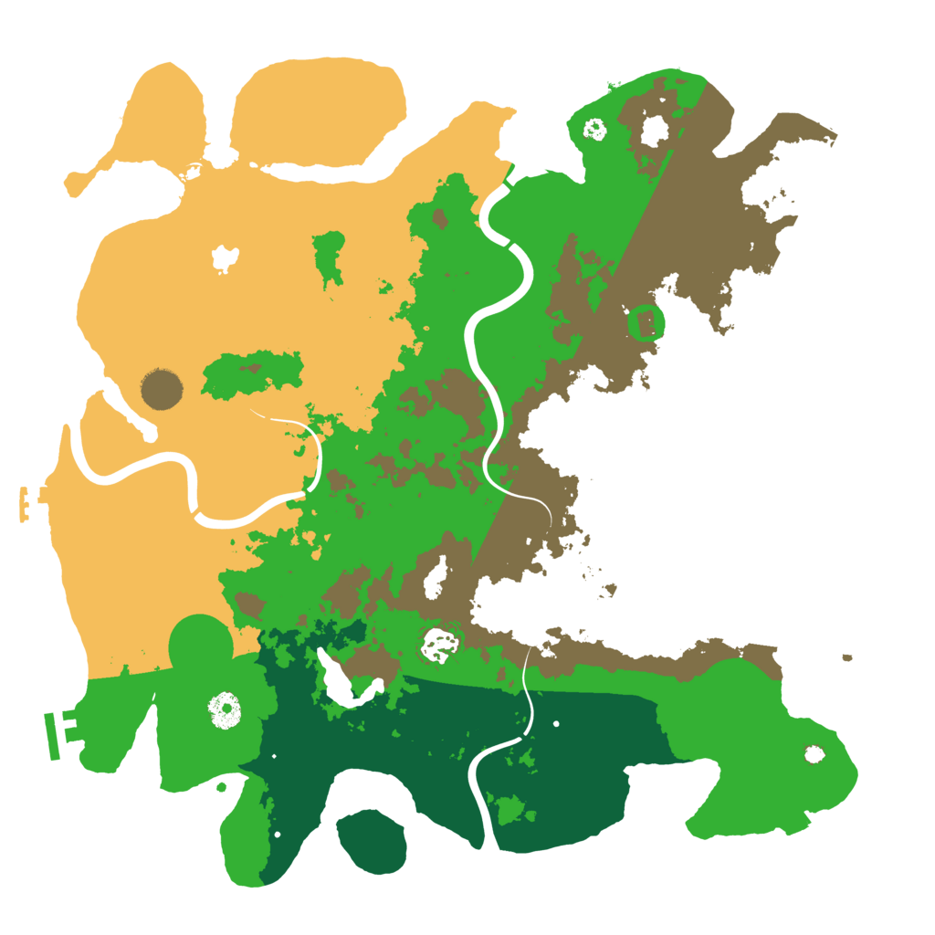 Biome Rust Map: Procedural Map, Size: 4000, Seed: 1386469039