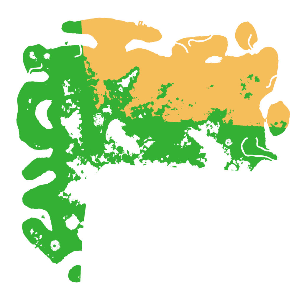 Biome Rust Map: Procedural Map, Size: 4500, Seed: 1775098183