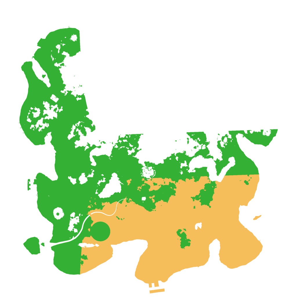 Biome Rust Map: Procedural Map, Size: 4000, Seed: 302125606