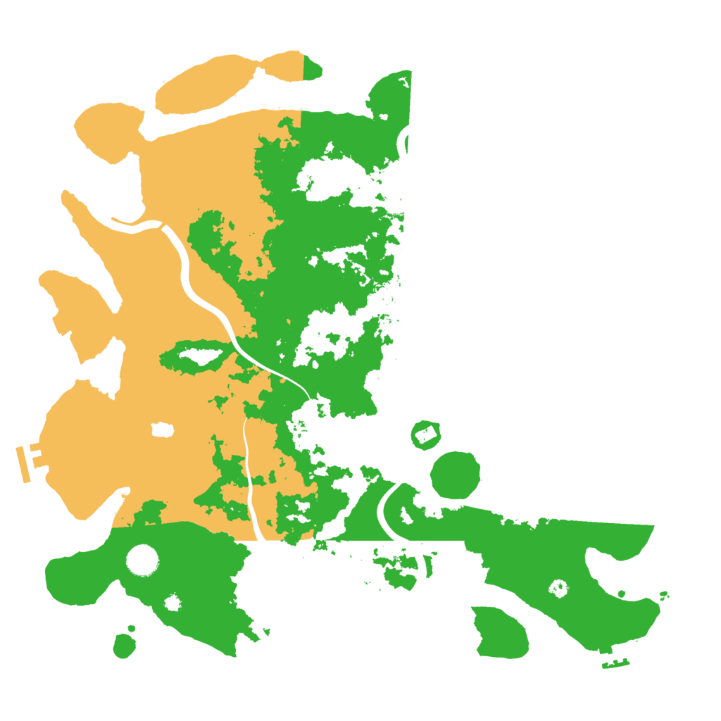 Biome Rust Map: Procedural Map, Size: 4000, Seed: 1851822335