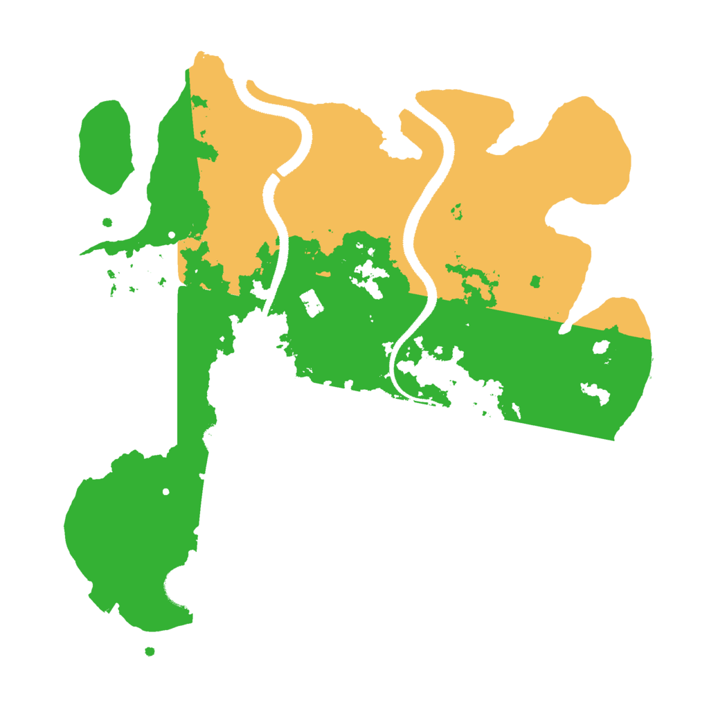 Biome Rust Map: Procedural Map, Size: 3000, Seed: 1850445678