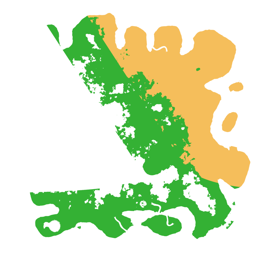 Biome Rust Map: Procedural Map, Size: 4000, Seed: 124134