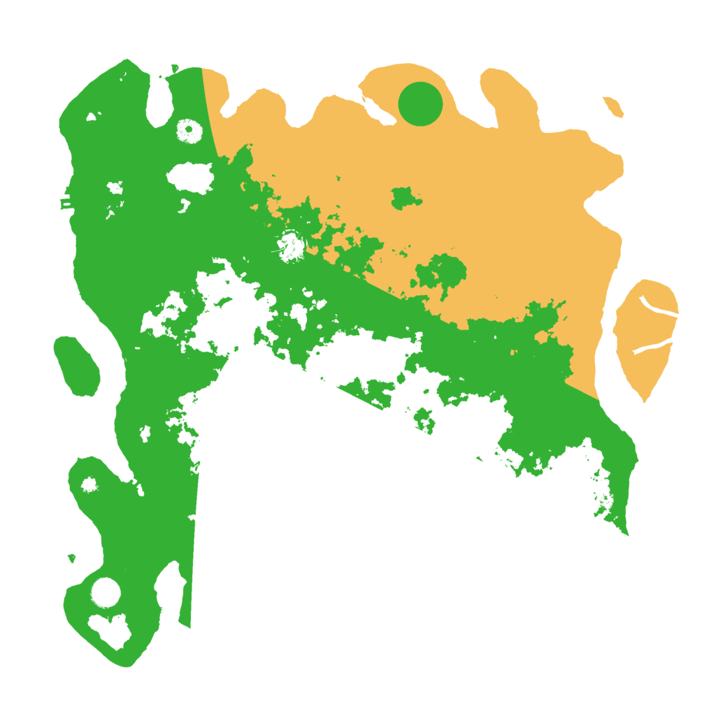 Biome Rust Map: Procedural Map, Size: 4250, Seed: 1245344375