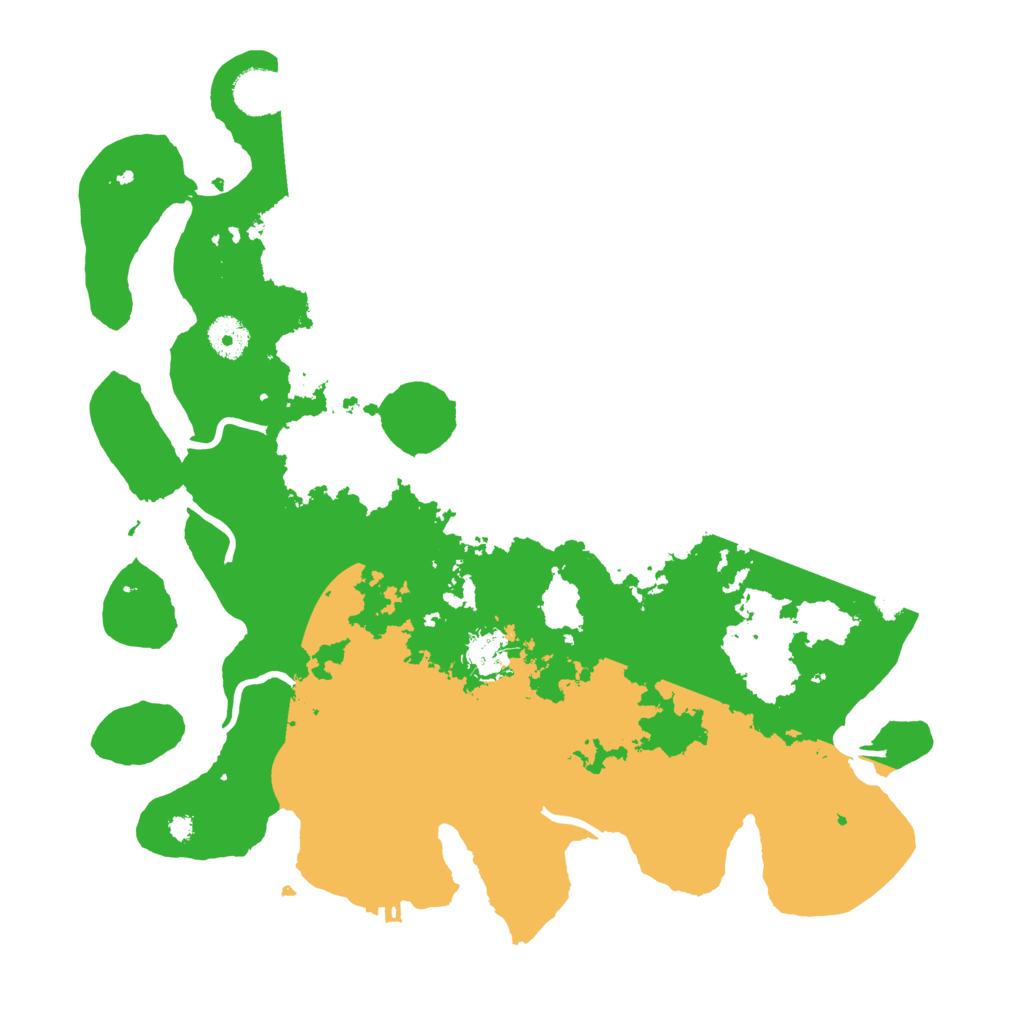 Biome Rust Map: Procedural Map, Size: 3800, Seed: 15230