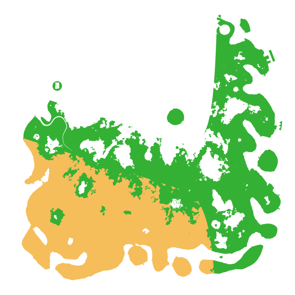 Biome Rust Map: Procedural Map, Size: 5000, Seed: 963852