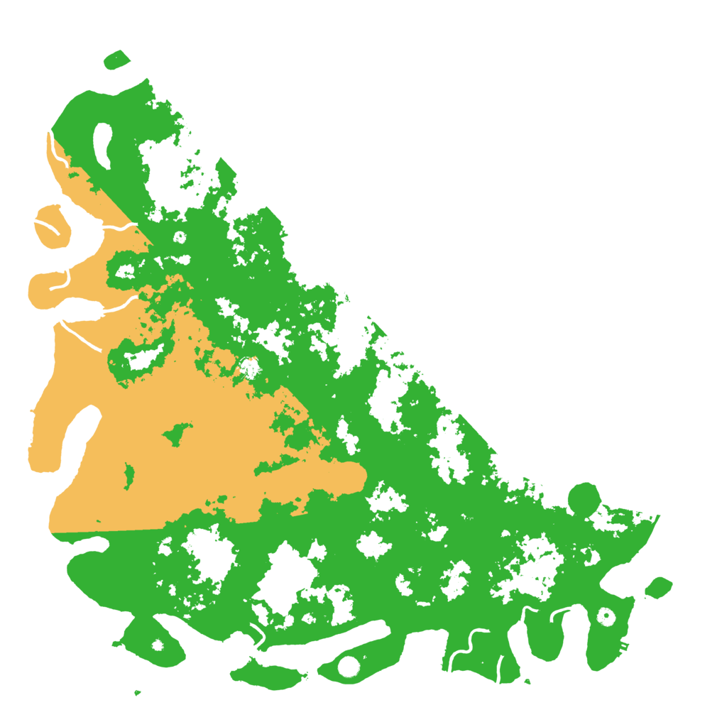 Biome Rust Map: Procedural Map, Size: 6000, Seed: 974815975