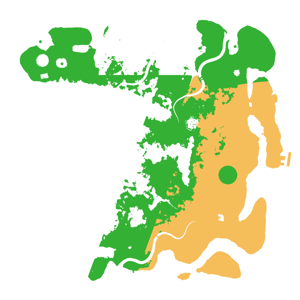 Biome Rust Map: Procedural Map, Size: 4250, Seed: 486859255