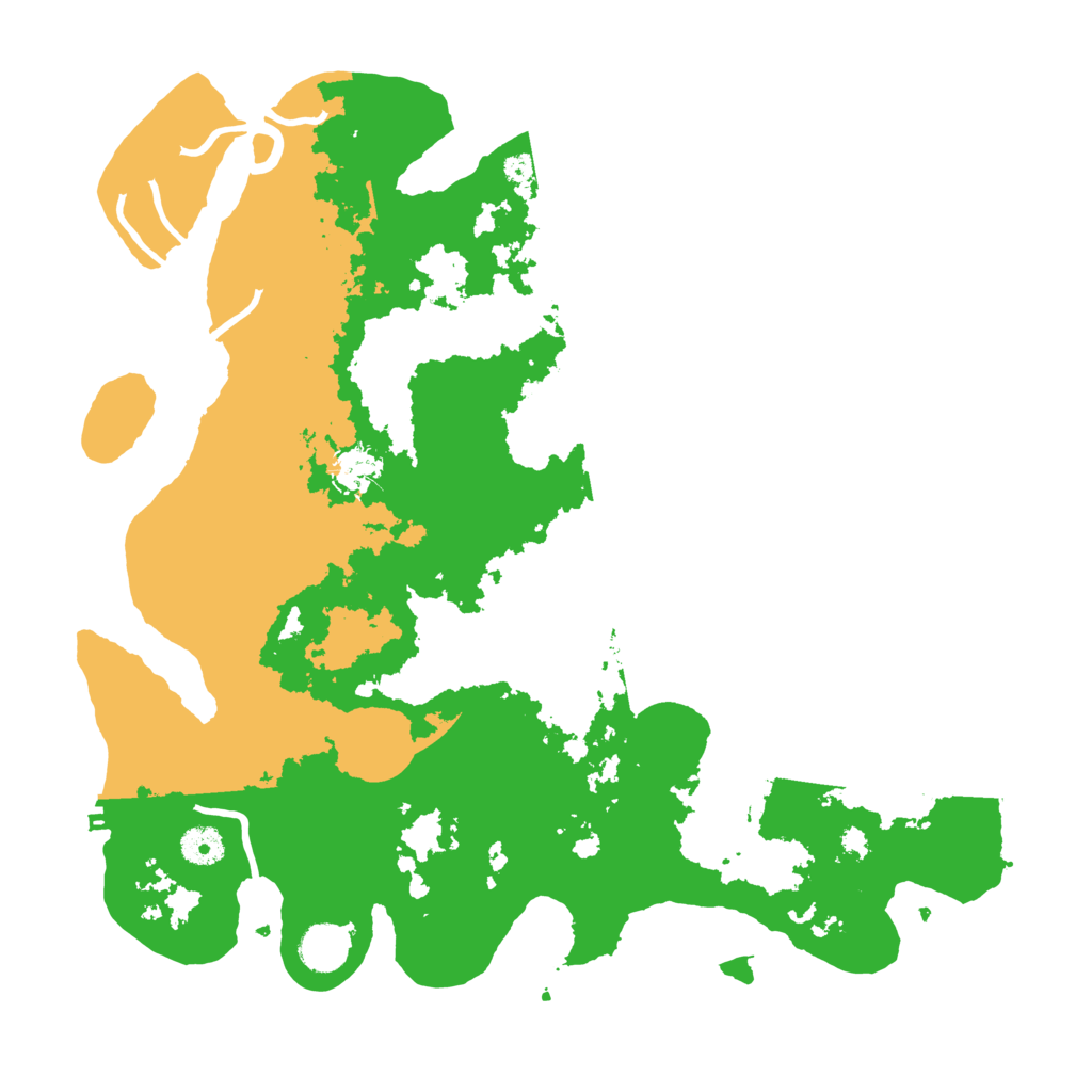 Biome Rust Map: Procedural Map, Size: 4000, Seed: 468818180