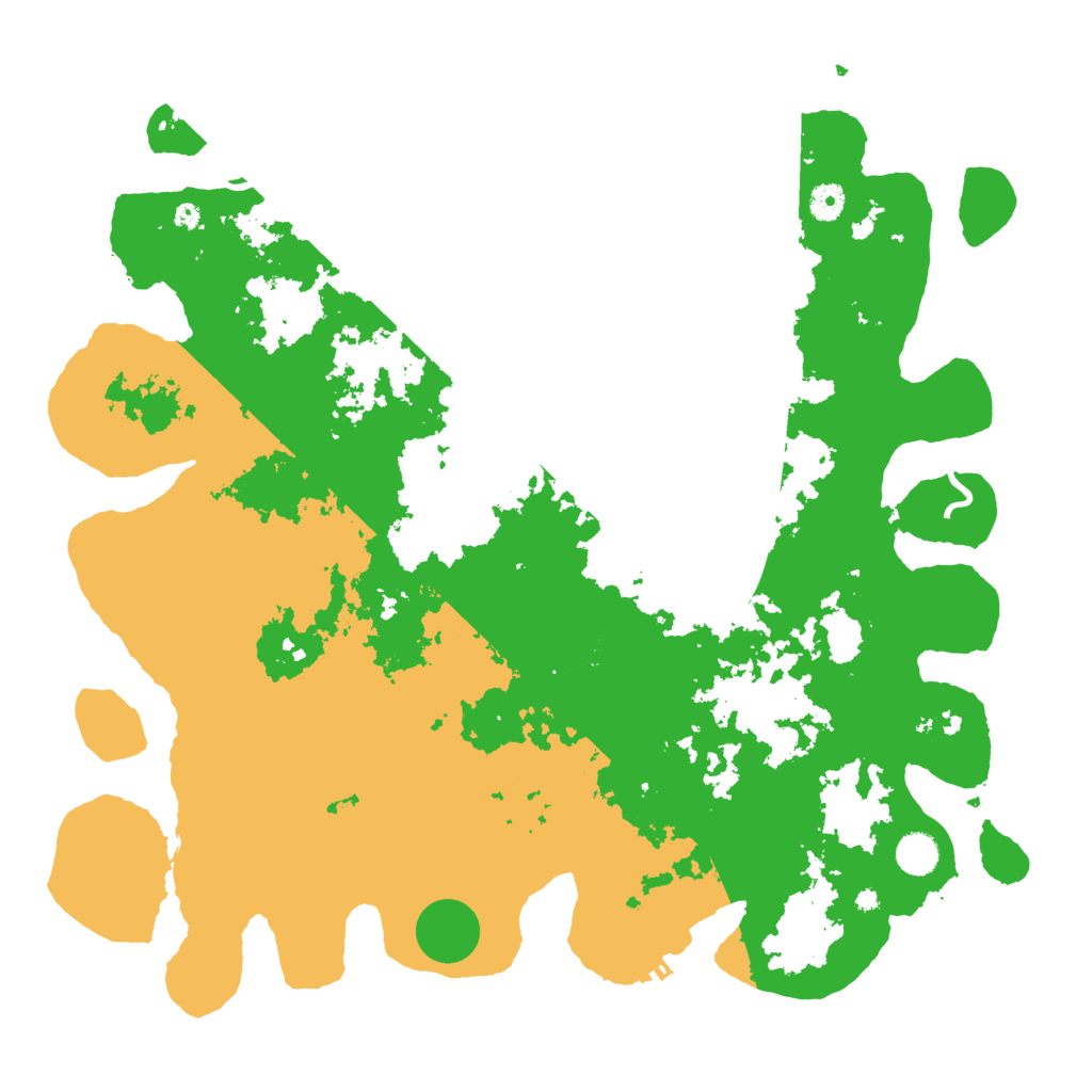 Biome Rust Map: Procedural Map, Size: 4500, Seed: 26999690