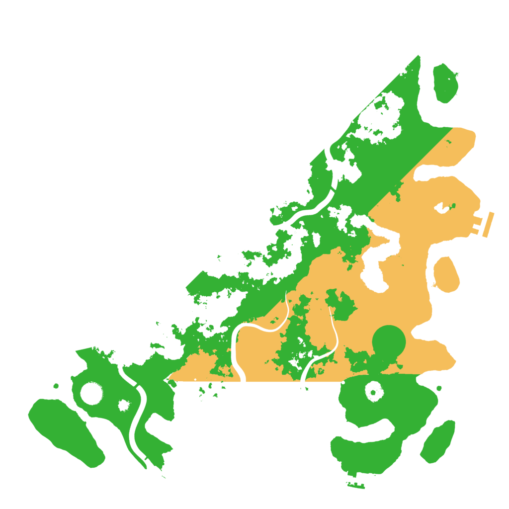 Biome Rust Map: Procedural Map, Size: 4000, Seed: 346078604