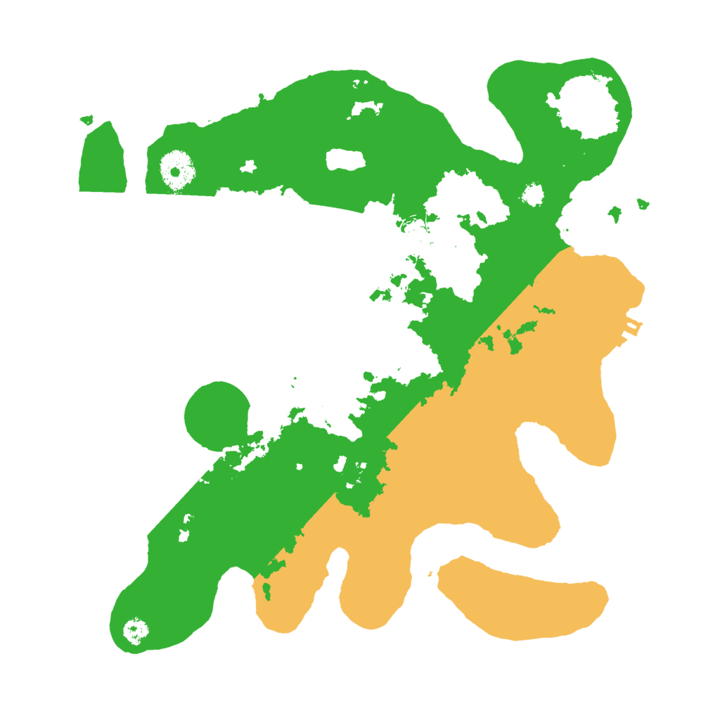 Biome Rust Map: Procedural Map, Size: 3000, Seed: 1863530477