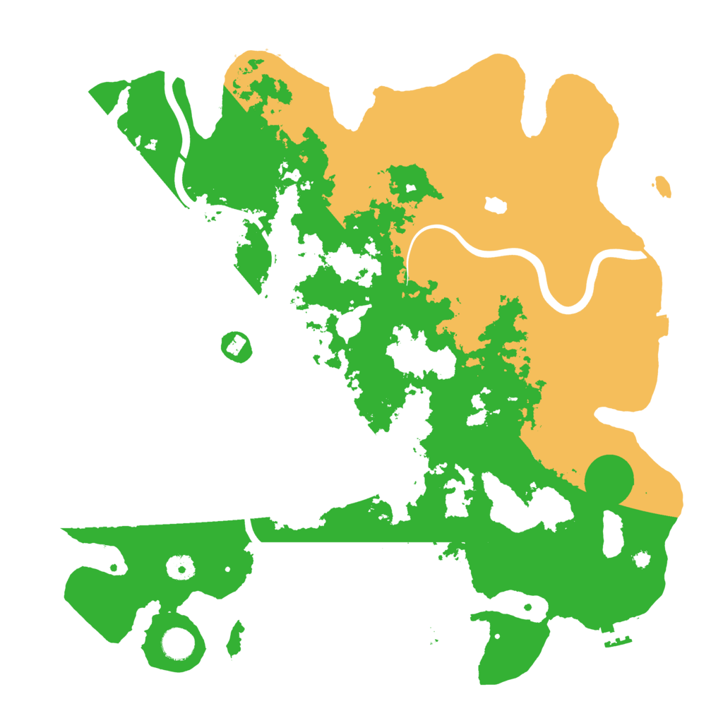 Biome Rust Map: Procedural Map, Size: 4000, Seed: 80809036
