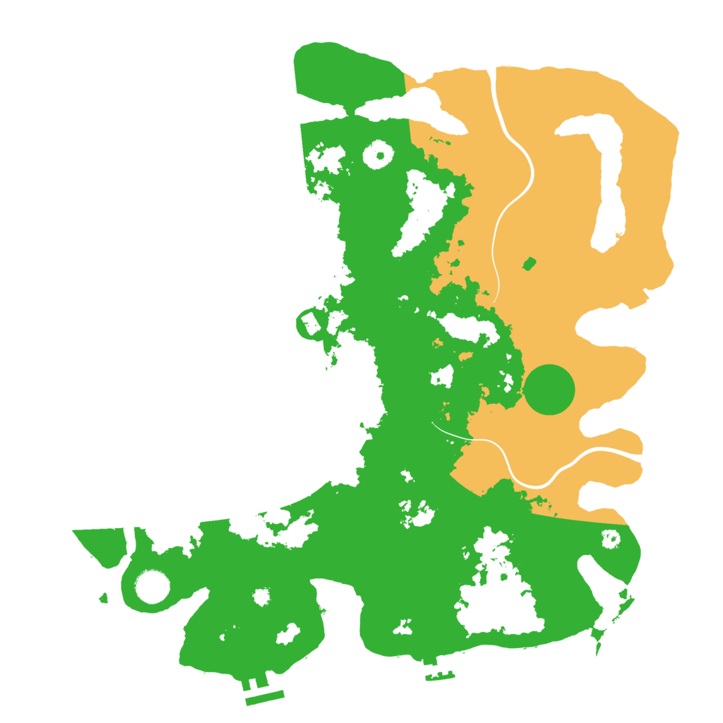 Biome Rust Map: Procedural Map, Size: 3750, Seed: 336433981