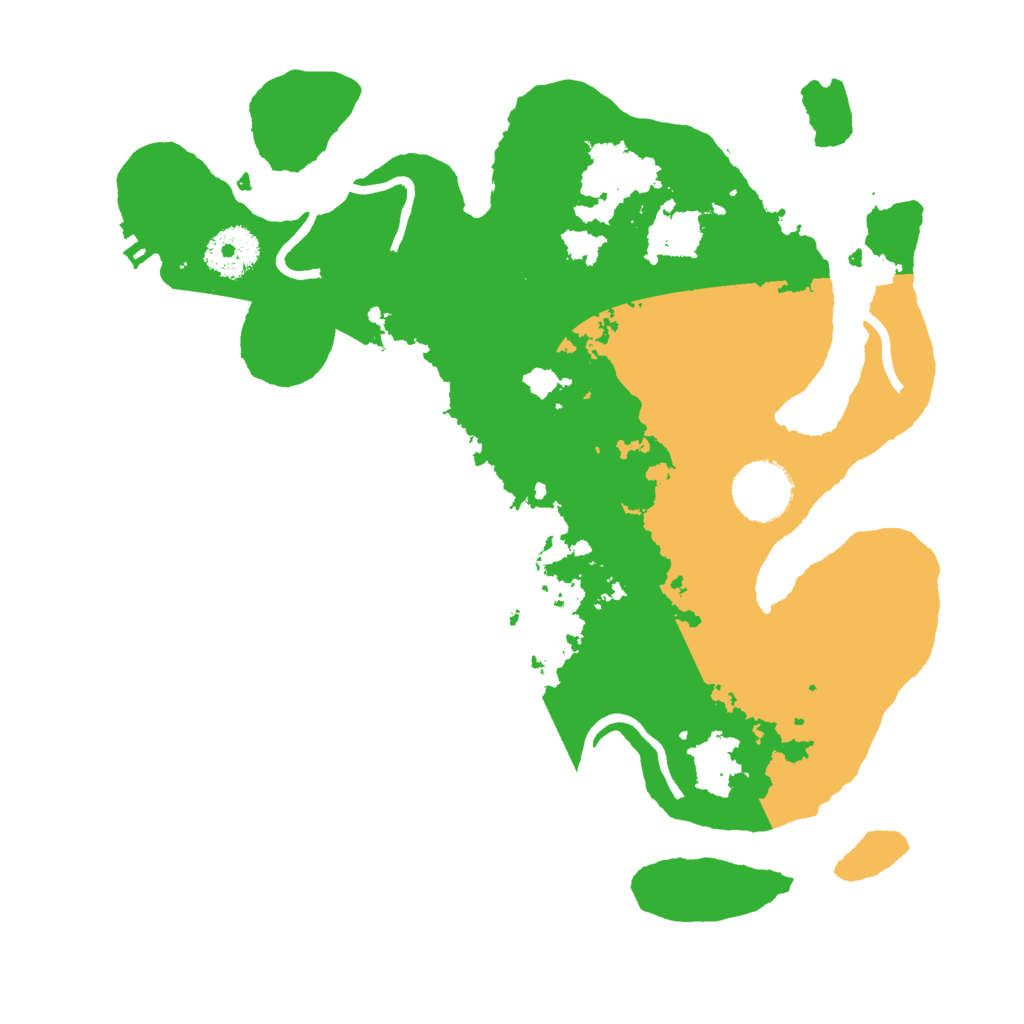 Biome Rust Map: Procedural Map, Size: 3000, Seed: 488428416