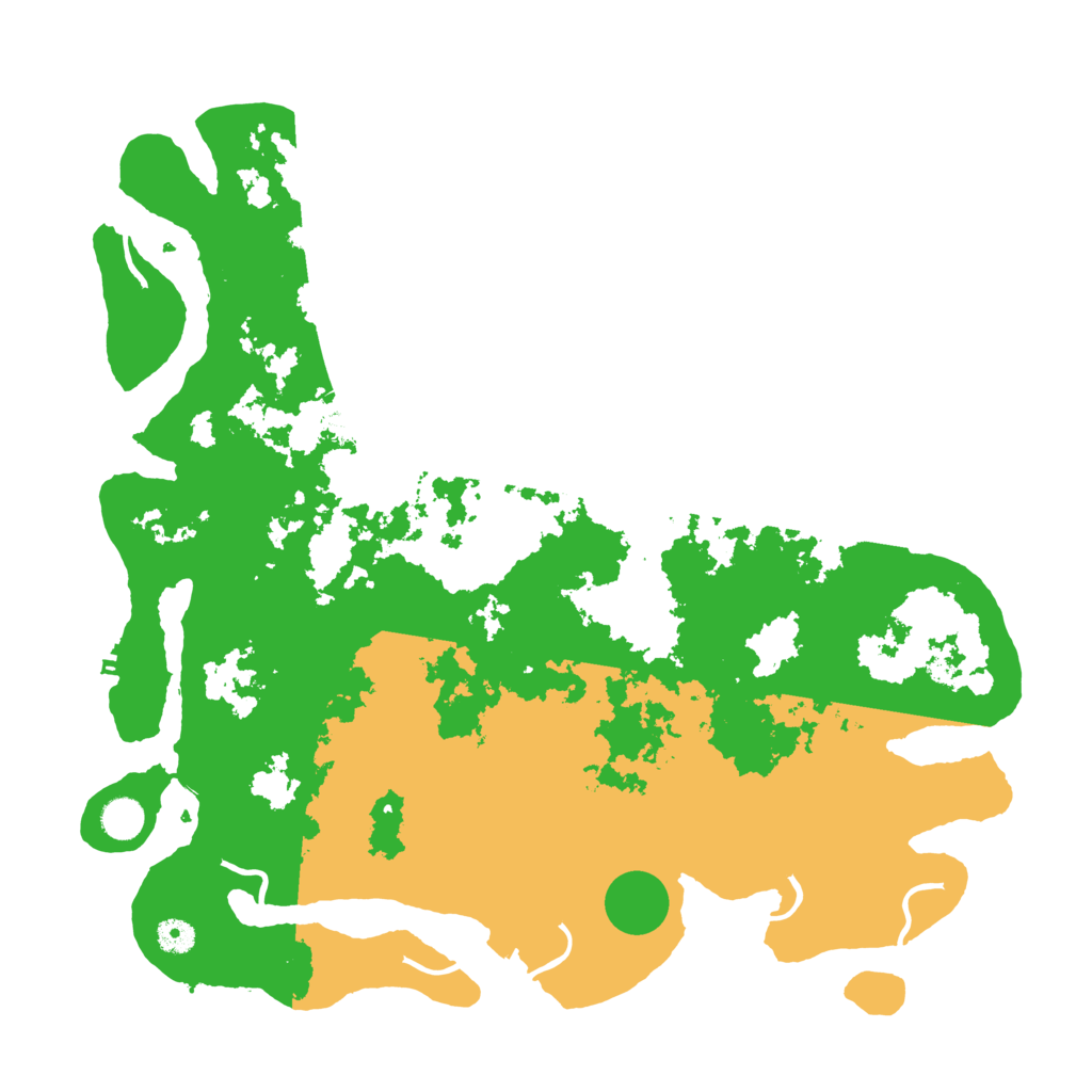 Biome Rust Map: Procedural Map, Size: 4500, Seed: 246573678