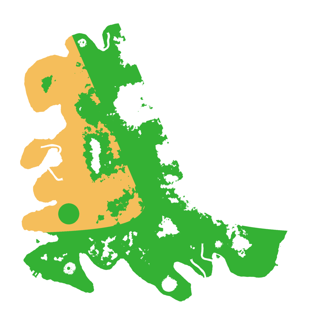 Biome Rust Map: Procedural Map, Size: 4000, Seed: 1263954635