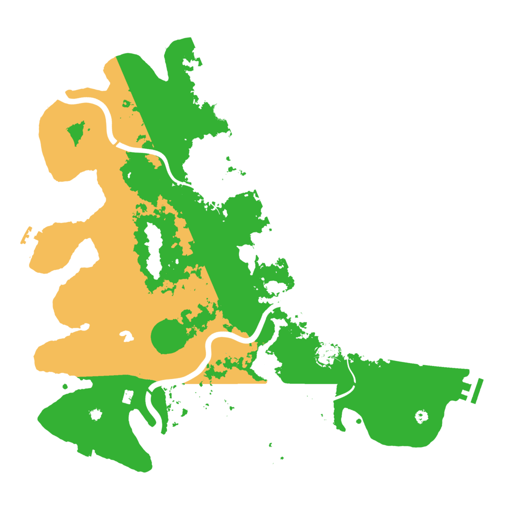 Biome Rust Map: Procedural Map, Size: 4000, Seed: 1263954635