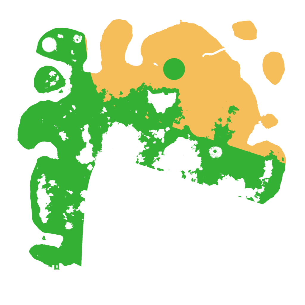 Biome Rust Map: Procedural Map, Size: 3700, Seed: 780657704