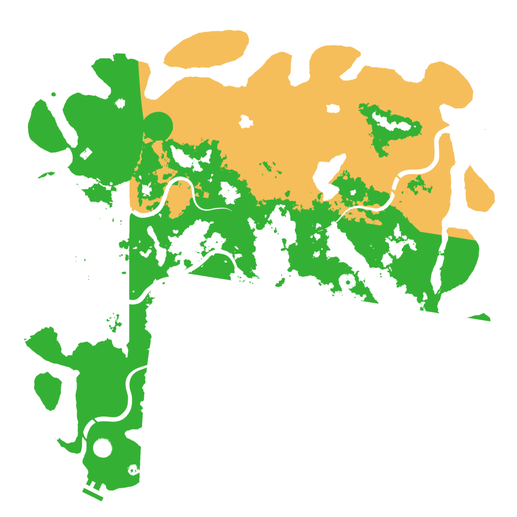 Biome Rust Map: Procedural Map, Size: 4800, Seed: 1147483640