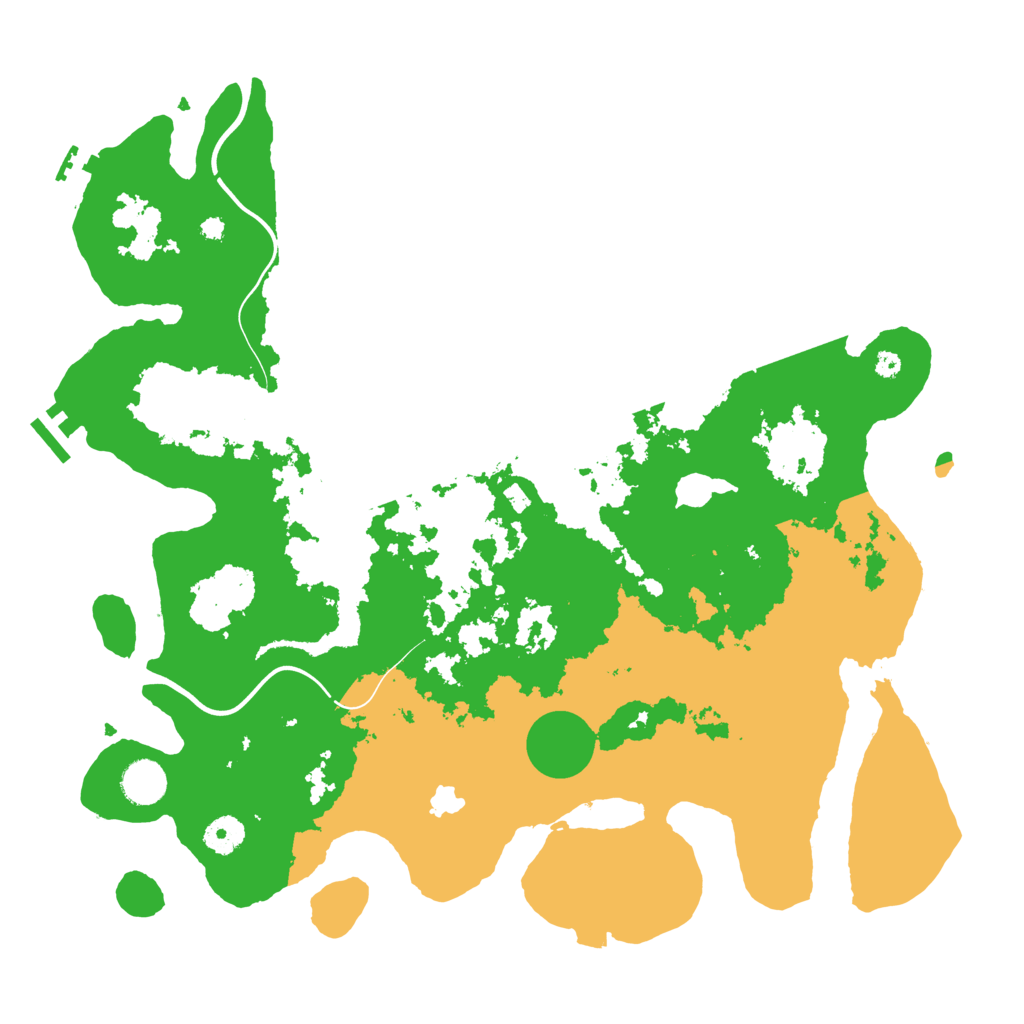 Biome Rust Map: Procedural Map, Size: 4000, Seed: 65515