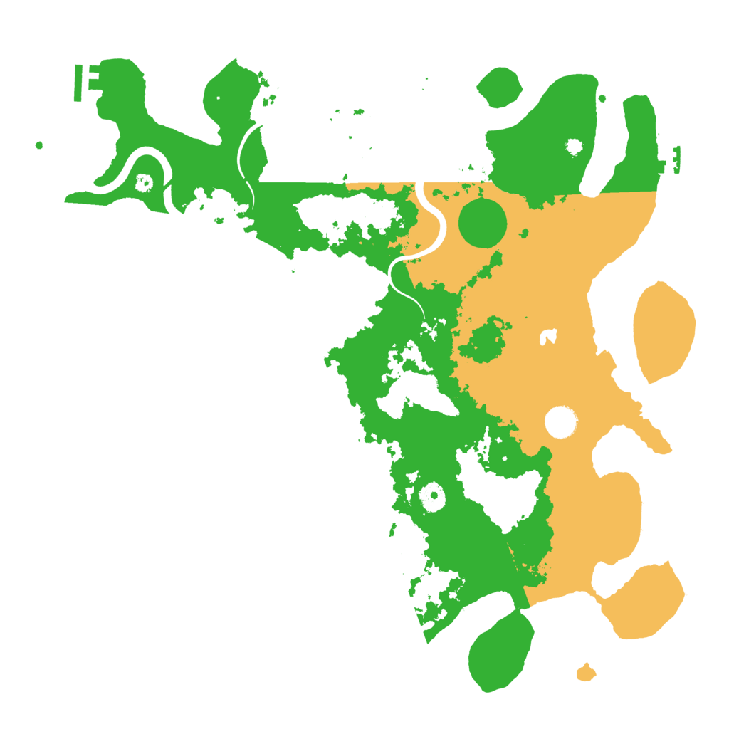 Biome Rust Map: Procedural Map, Size: 4000, Seed: 17952
