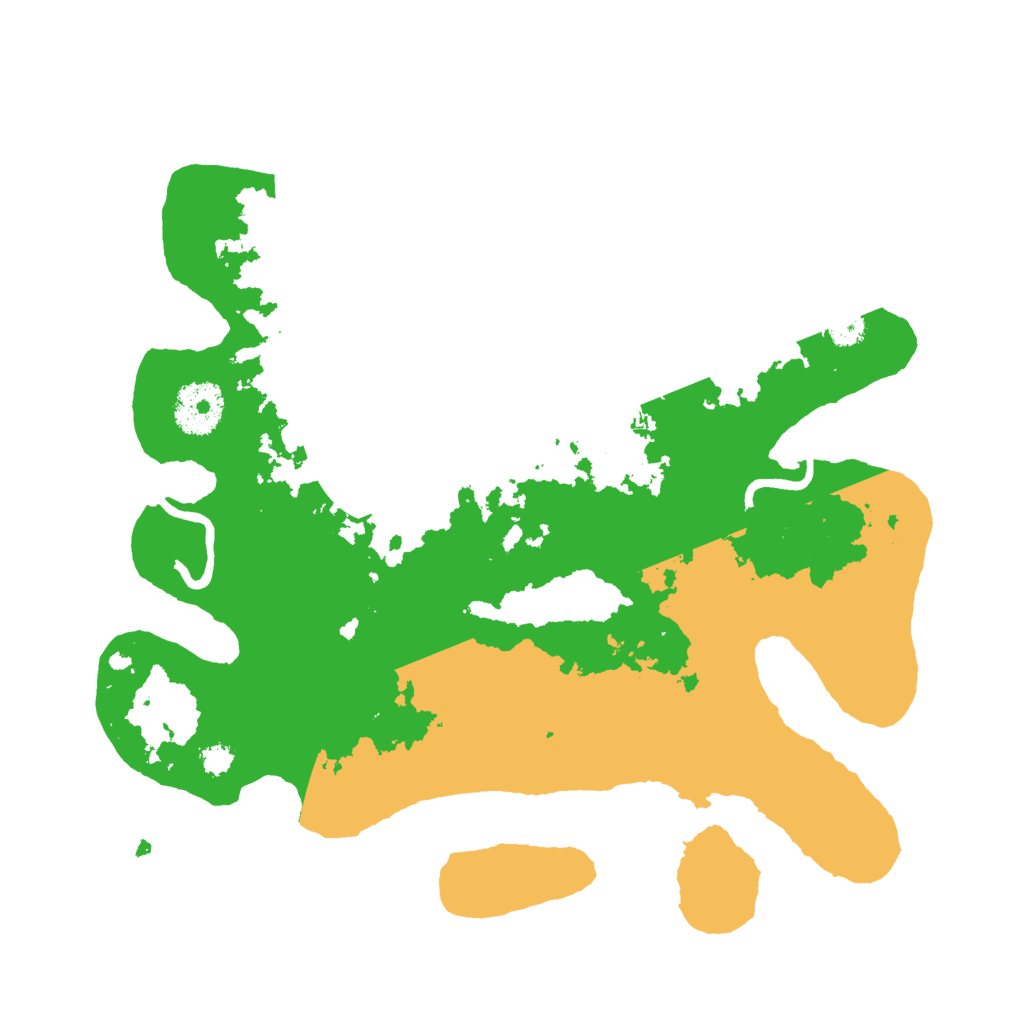 Biome Rust Map: Procedural Map, Size: 3000, Seed: 656882754