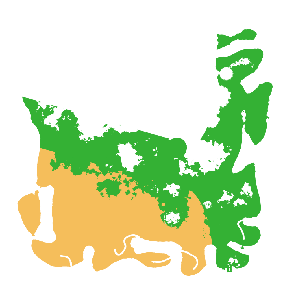 Biome Rust Map: Procedural Map, Size: 4000, Seed: 229707937