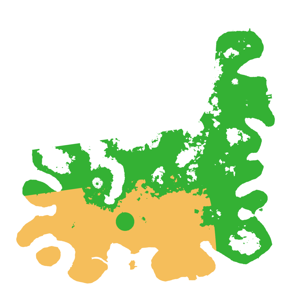 Biome Rust Map: Procedural Map, Size: 4250, Seed: 1259065418