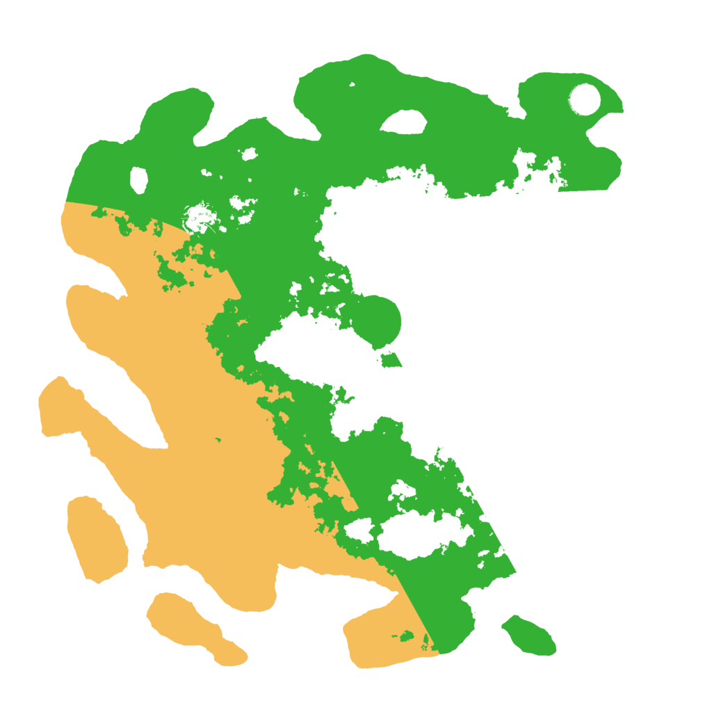 Biome Rust Map: Barren, Size: 4000, Seed: 73196