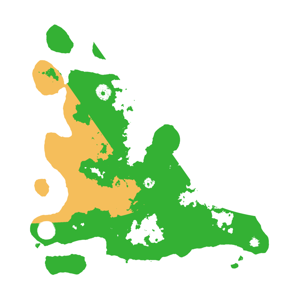 Biome Rust Map: Procedural Map, Size: 3000, Seed: 425112421