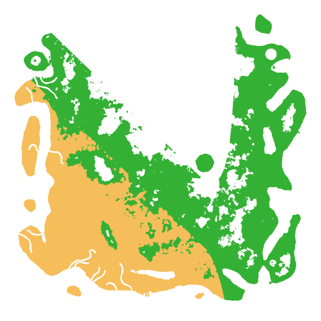 Biome Rust Map: Procedural Map, Size: 5000, Seed: 373221188