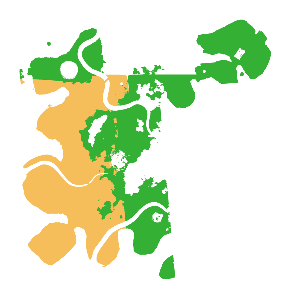 Biome Rust Map: Procedural Map, Size: 3000, Seed: 1471205258