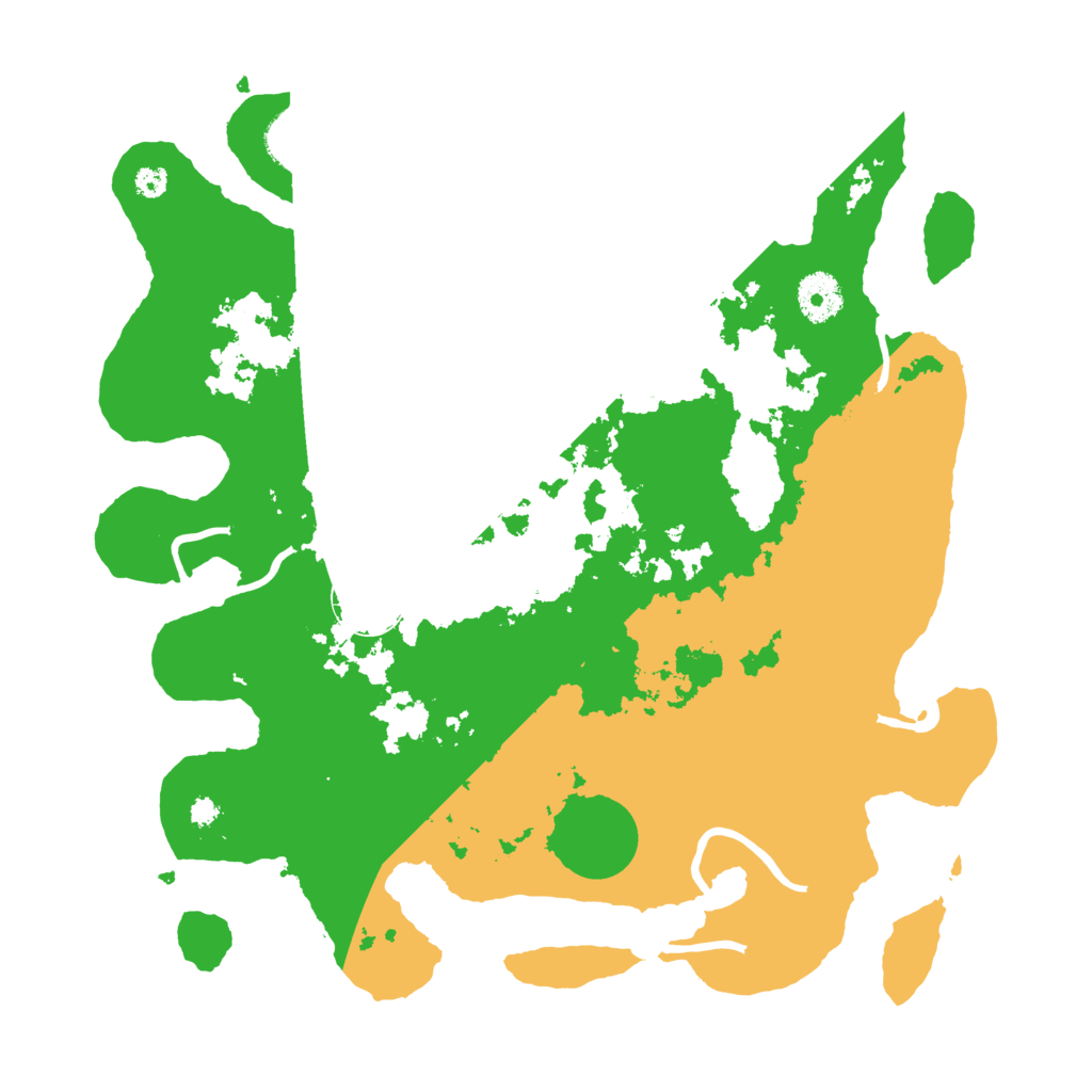 Biome Rust Map: Procedural Map, Size: 3500, Seed: 1335752632