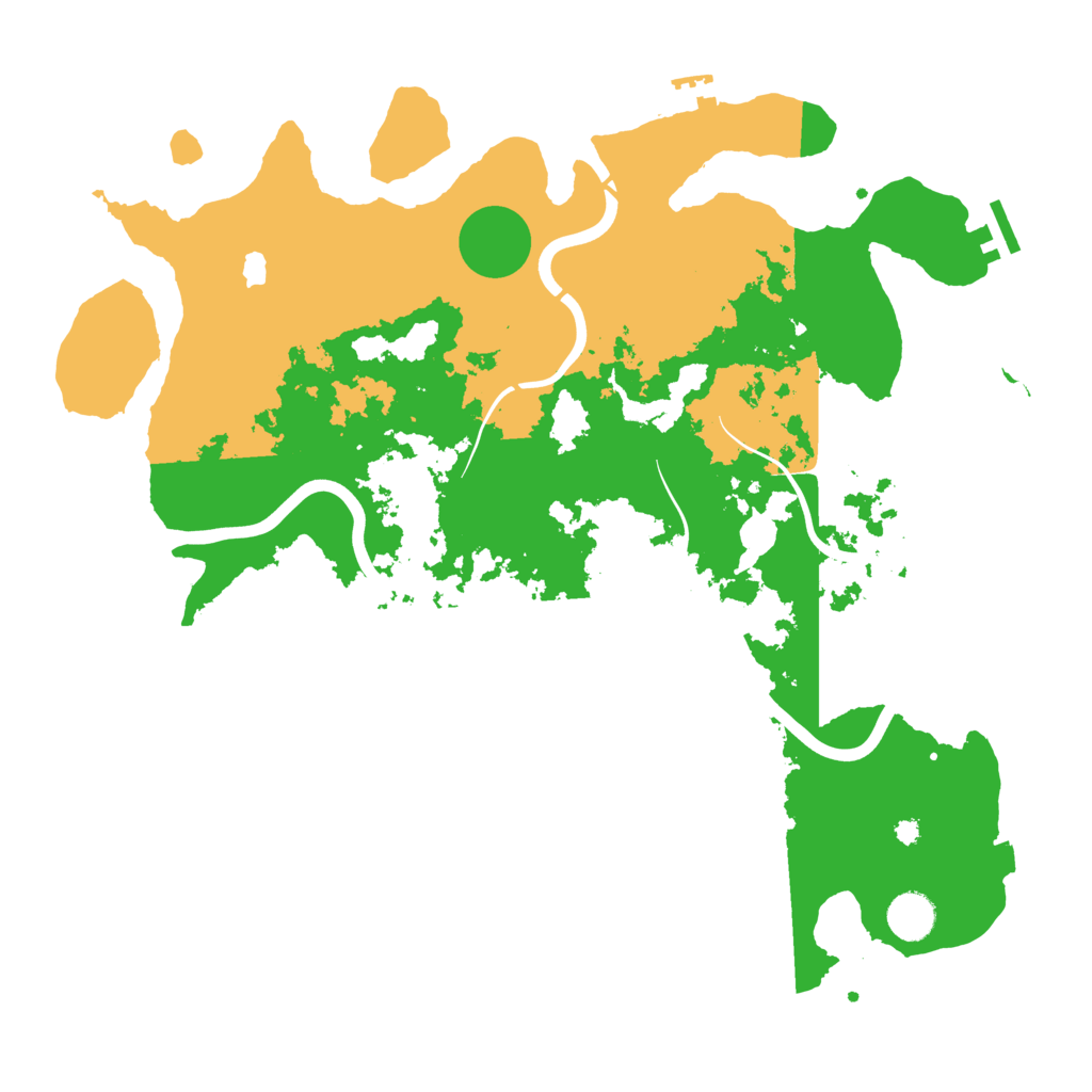 Biome Rust Map: Procedural Map, Size: 4000, Seed: 1523596713