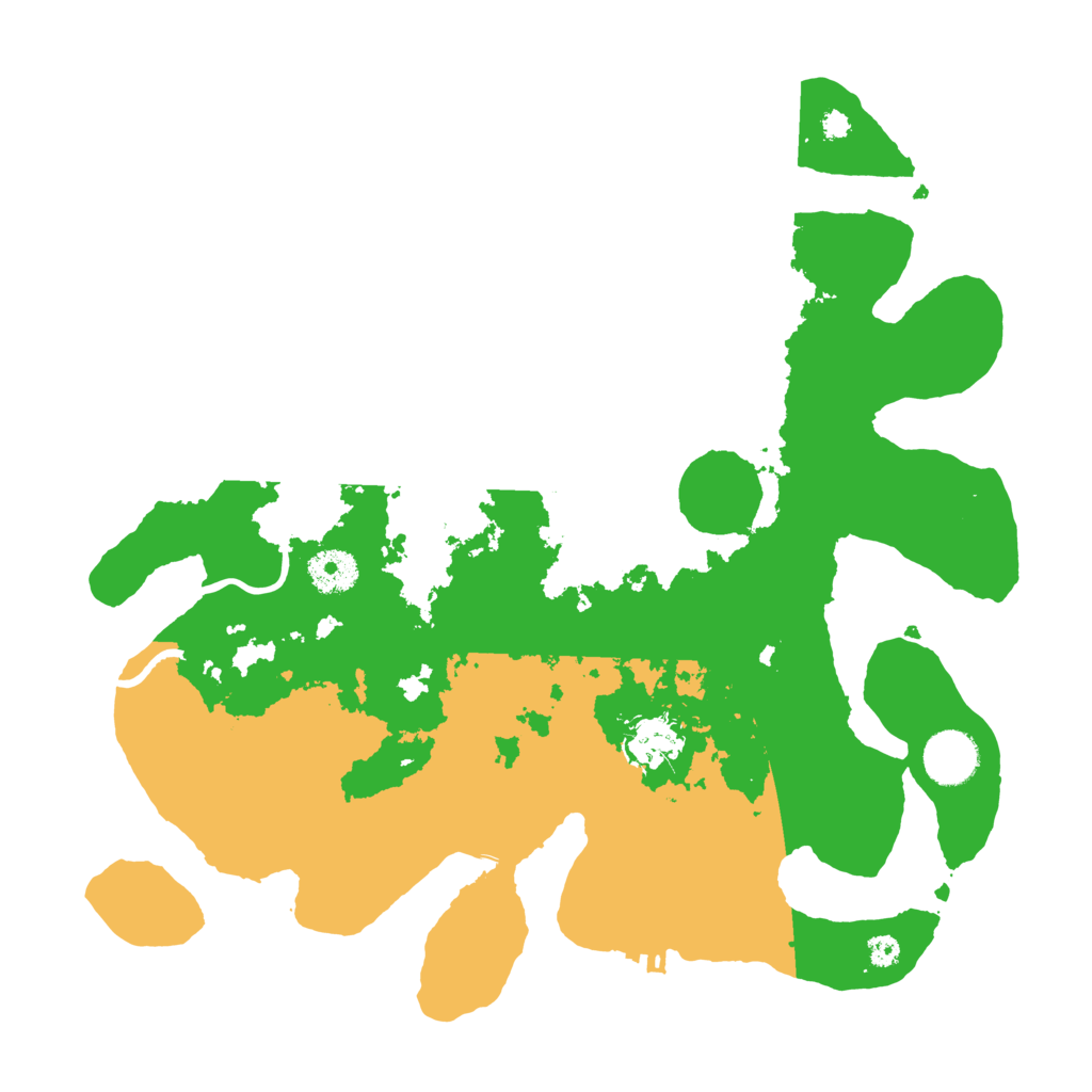 Biome Rust Map: Procedural Map, Size: 3500, Seed: 1419843474