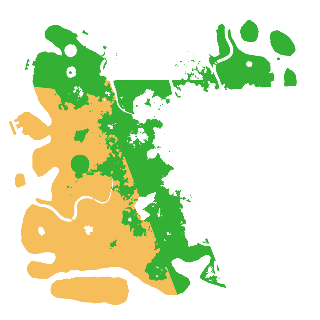 Biome Rust Map: Procedural Map, Size: 4500, Seed: 582101428