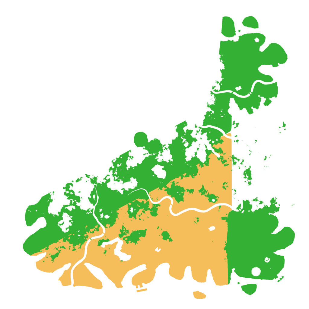 Biome Rust Map: Procedural Map, Size: 6000, Seed: 232902