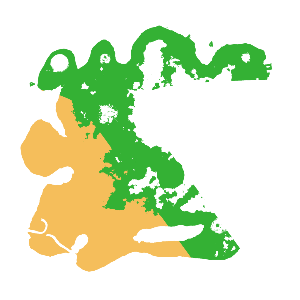 Biome Rust Map: Procedural Map, Size: 3000, Seed: 720109695